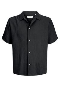Jack & Jones Koszula Nantucket Double 12291812 Czarny Regular Fit. Kolor: czarny. Materiał: bawełna #6