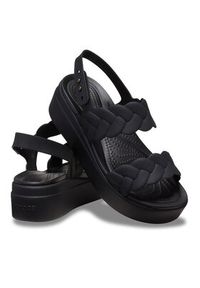 Crocs Sandały Brooklyn Woven Upper LW 209977 Czarny. Kolor: czarny #4
