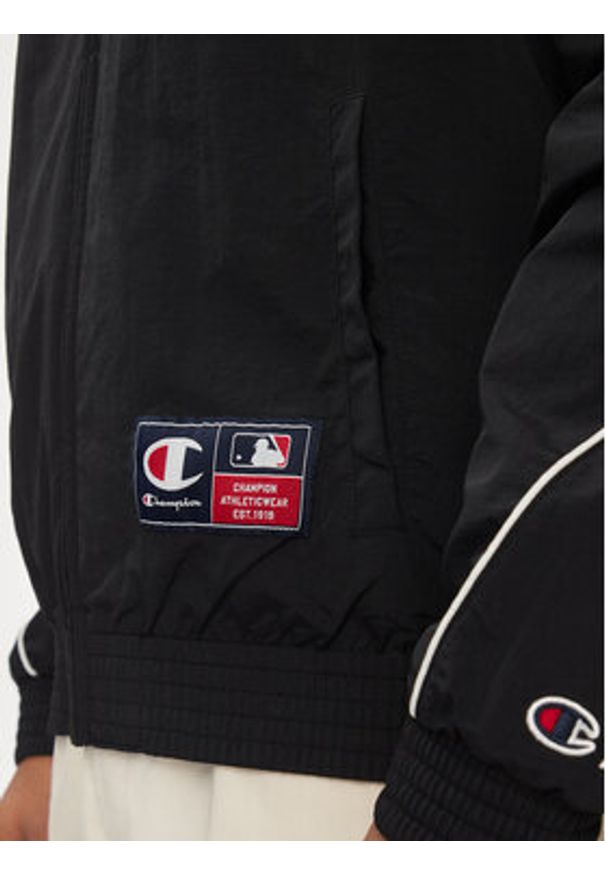 Champion Bluza 219886 Czarny Custom Fit. Kolor: czarny. Materiał: syntetyk