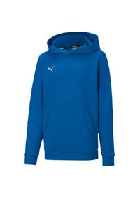 Puma - Bluza Z Kapturem Dla Dzieci TeamGoal 23. Typ kołnierza: kaptur. Kolor: niebieski