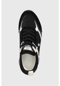 U.S. Polo Assn. sneakersy kolor czarny. Zapięcie: sznurówki. Kolor: czarny. Materiał: guma. Obcas: na platformie