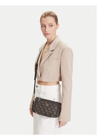 Guess Torebka Noelle II Mini HWQG96 72710 Brązowy. Kolor: brązowy. Materiał: skórzane #3
