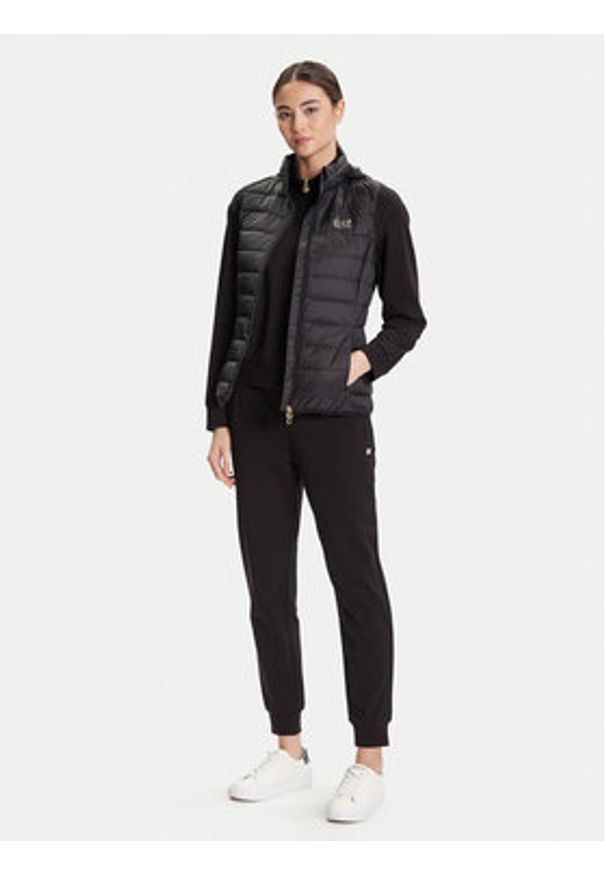 EA7 Emporio Armani Bezrękawnik 7W000472 AF12477 UC001 Czarny Slim Fit. Kolor: czarny. Materiał: syntetyk. Długość rękawa: bez rękawów
