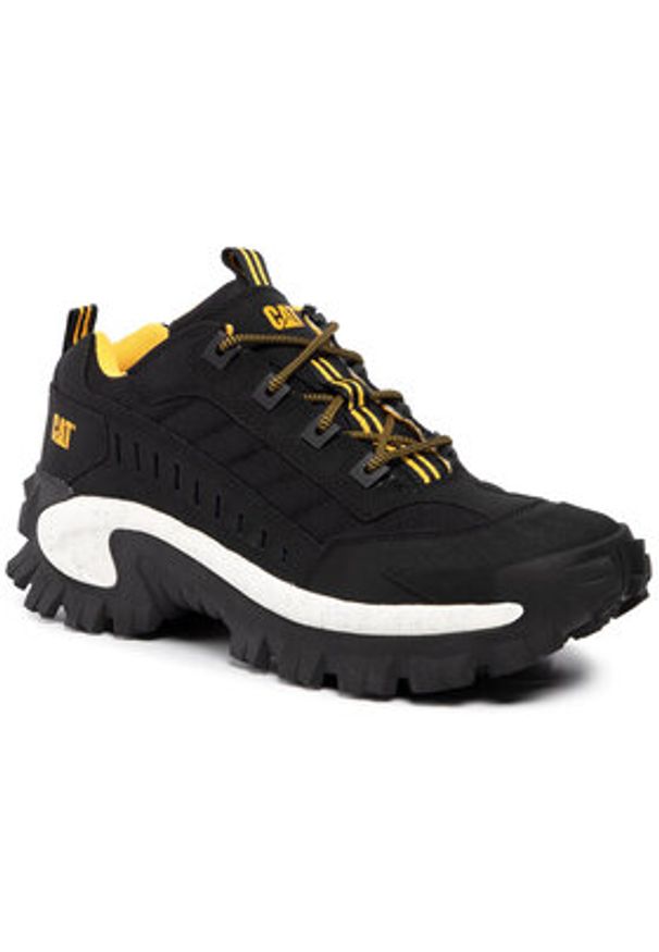 CATerpillar Sneakersy Intruder P723901 Czarny. Kolor: czarny. Materiał: materiał