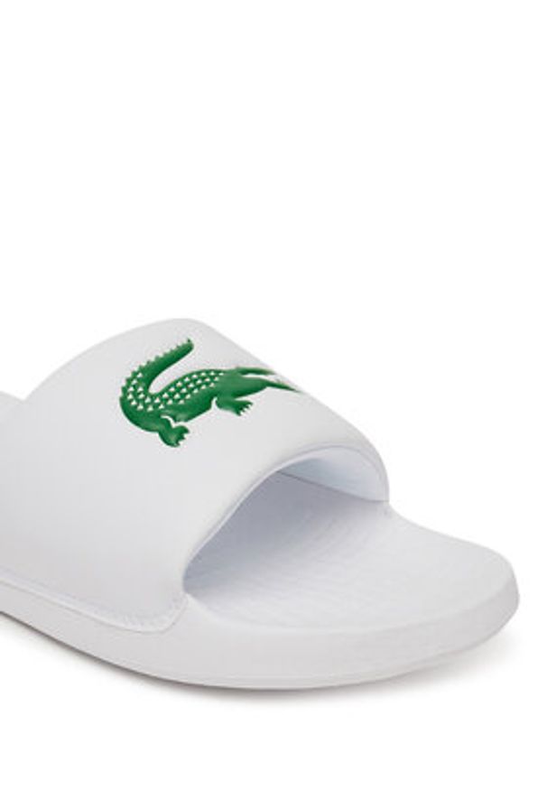 Lacoste Klapki 7-49CMA0021 Biały. Kolor: biały. Materiał: syntetyk