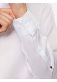Seidensticker Koszula 01.293677 Biały Shaped Fit. Kolor: biały. Materiał: bawełna #7