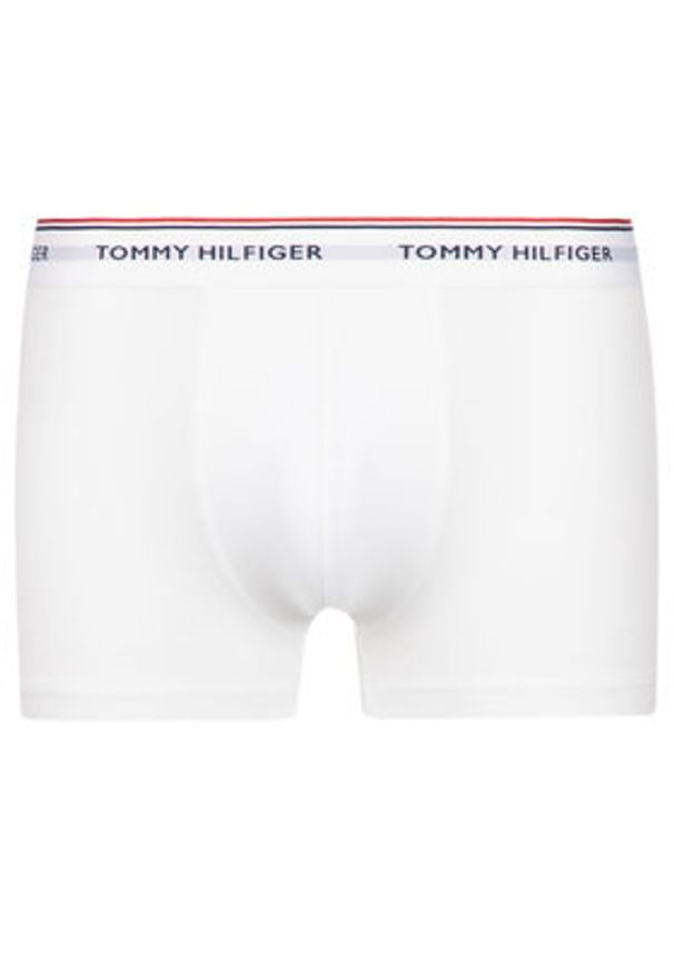 TOMMY HILFIGER - Tommy Hilfiger Komplet 3 par bokserek 3P Trunk 1U87903842 Kolorowy. Materiał: bawełna. Wzór: kolorowy