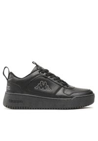 Kappa Sneakersy 243324OC Czarny. Kolor: czarny. Materiał: skóra