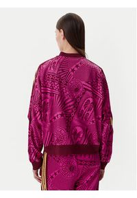 Adidas - adidas Bluza FARM Tiro JD6297 Różowy Loose Fit. Kolor: różowy. Materiał: bawełna