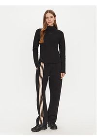 Adidas - adidas Bluzka Structured Interlock JJ0937 Czarny Slim Fit. Kolor: czarny. Materiał: bawełna #2