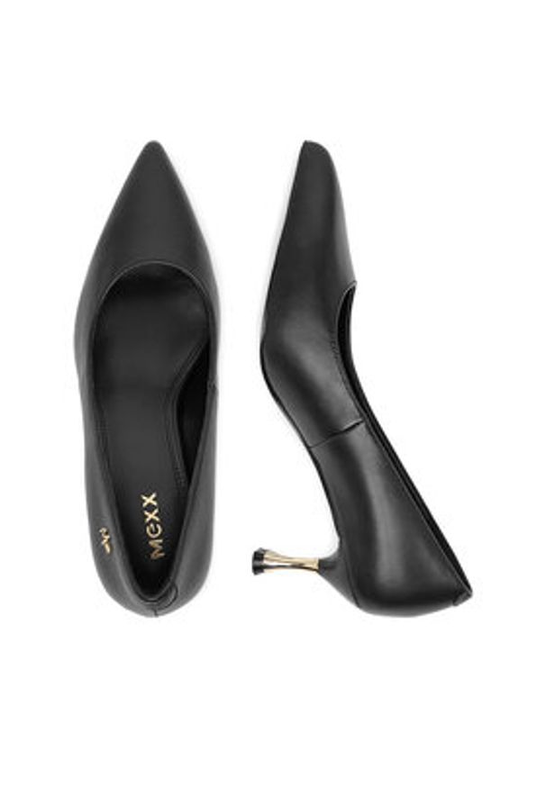 MEXX Czółenka EO-CD25-191-1 Czarny. Kolor: czarny. Materiał: skóra