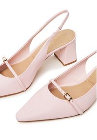 Aldo Sandały Skepper 13968273 Różowy. Kolor: różowy. Materiał: skóra