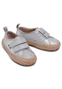 EMU Australia Espadryle Millner Metallic K12506 Srebrny. Kolor: srebrny. Materiał: skóra, zamsz #3