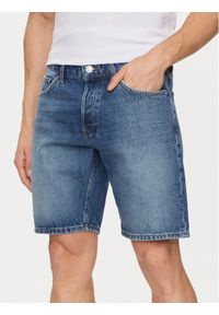 Only & Sons Szorty jeansowe Edge 22029179 Niebieski Straight Fit. Kolor: niebieski. Materiał: bawełna