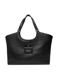 Love Moschino - LOVE MOSCHINO Torebka JC4391PP0NKN0000 Czarny. Kolor: czarny. Materiał: skórzane
