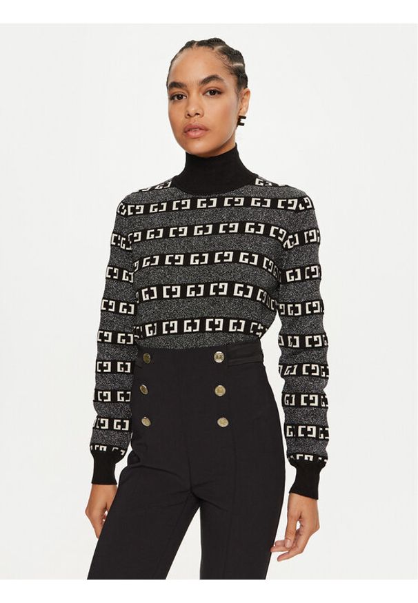 Gaudi Sweter 421BD53023 Kolorowy Regular Fit. Materiał: wiskoza. Wzór: kolorowy