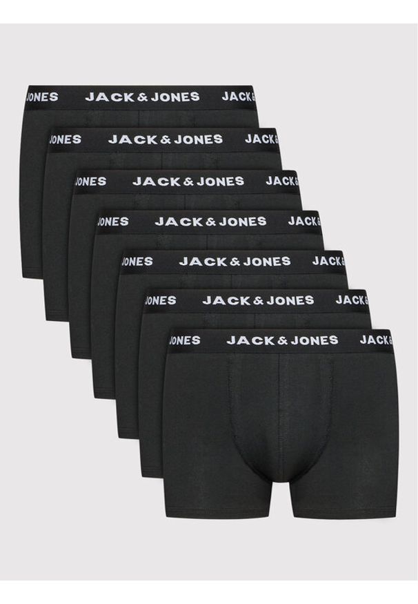 Jack & Jones - Jack&Jones Komplet 7 par bokserek Chuey 12171258 Czarny. Kolor: czarny. Materiał: bawełna