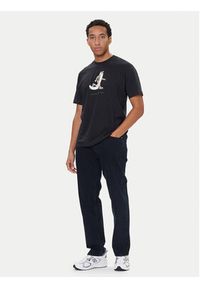 New Balance T-Shirt MT53941 Czarny Regular Fit. Kolor: czarny. Materiał: bawełna #3
