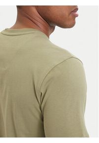 Aeronautica Militare T-Shirt 261TS1580UJ00372 Zielony Regular Fit. Kolor: zielony. Materiał: bawełna #3