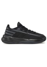 Adidas - Buty adidas Front Court M ID8591 czarne. Zapięcie: sznurówki. Kolor: czarny. Materiał: skóra, syntetyk, materiał. Szerokość cholewki: normalna. Model: Adidas Cloudfoam. Sport: tenis