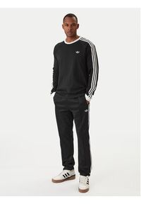 Adidas - adidas Longsleeve 3-Stripes KE3546 Czarny Regular Fit. Kolor: czarny. Materiał: bawełna. Długość rękawa: długi rękaw #2