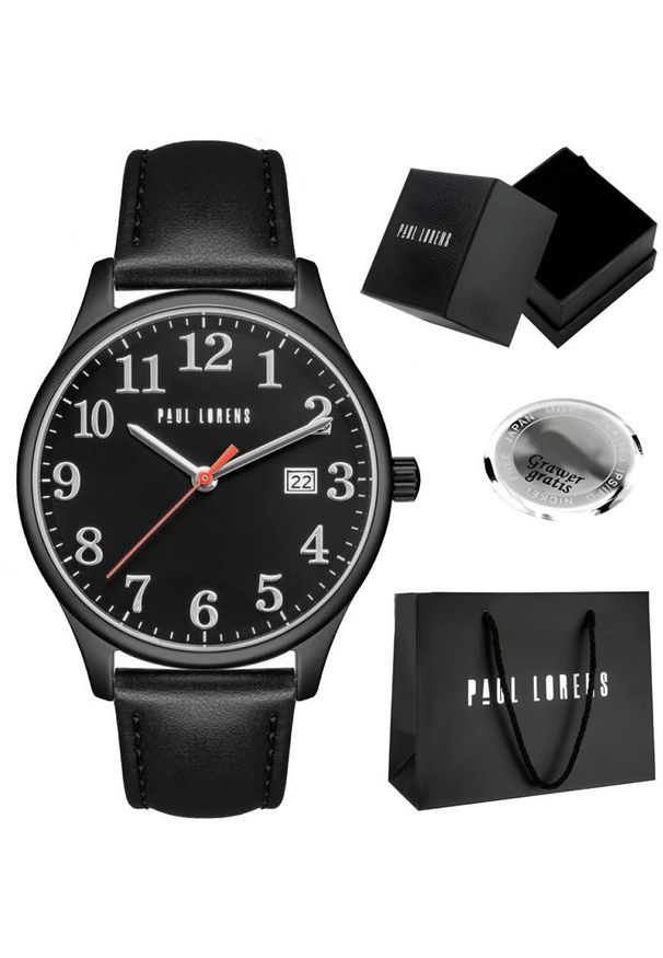 Zegarek męski Paul Lorens LUCAS-PROF Z GRAWEREM