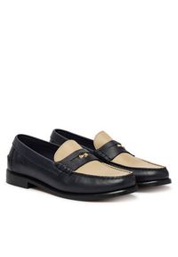 TOMMY HILFIGER - Tommy Hilfiger Mokasyny Penny Crust FM0FM05836 Granatowy. Kolor: niebieski. Materiał: skóra #6