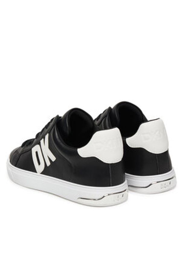 DKNY Sneakersy Abeni K3566320 Czarny. Kolor: czarny. Materiał: skóra