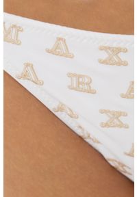 Max Mara Leisure dwuczęściowy strój kąpielowy kolor biały lekko usztywniona miseczka. Kolor: biały #2