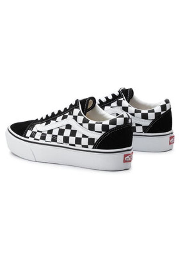 Vans Tenisówki Old Skool Platfor VN0A3B3UHRK1 Czarny. Kolor: czarny. Materiał: materiał