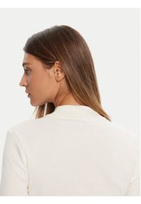 TOMMY HILFIGER - Tommy Hilfiger Sweter Cody WW0WW47307 Écru Slim Fit. Materiał: bawełna #2