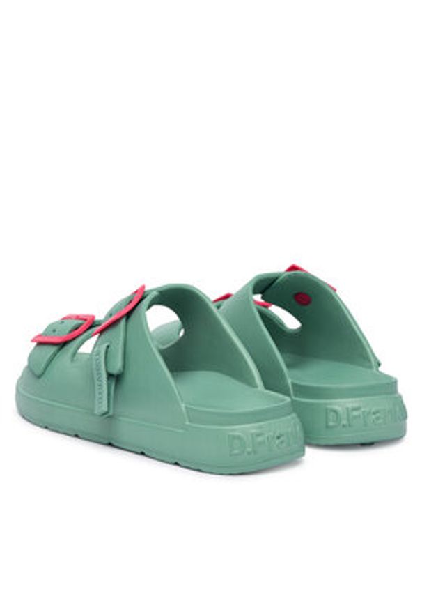D.Franklin Klapki Vibe Foam 2 DFSH413005 Niebieski. Kolor: niebieski. Materiał: syntetyk