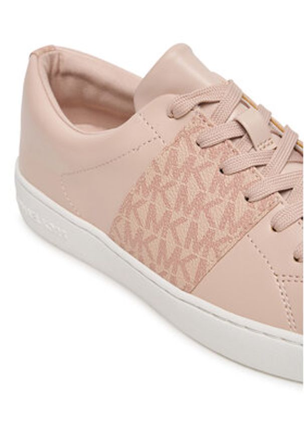 MICHAEL Michael Kors Sneakersy Keaton 43S5KTFS1L Różowy. Kolor: różowy. Materiał: skóra