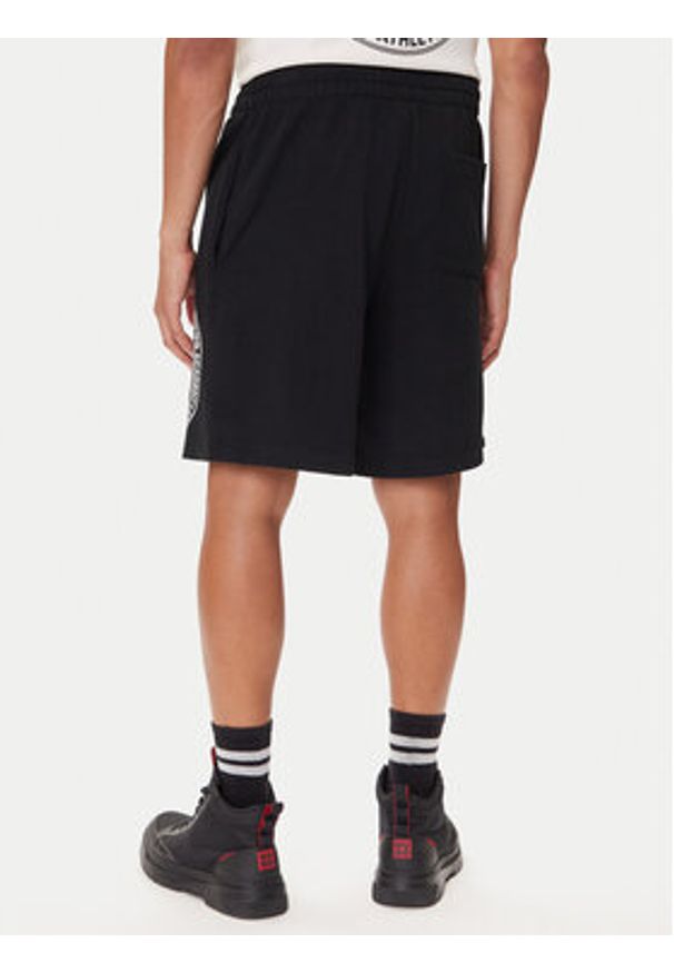 Hugo - HUGO Szorty sportowe Dubox 50542413 Czarny Regular Fit. Kolor: czarny. Materiał: bawełna. Styl: sportowy