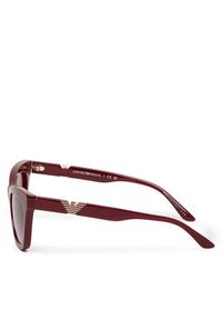 Emporio Armani Okulary przeciwsłoneczne 0EA4259U 63238H Brązowy. Kolor: brązowy #4