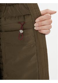TOMMY HILFIGER - Tommy Hilfiger Płaszcz zimowy Feminine WW0WW39861 Khaki Regular Fit. Kolor: brązowy. Materiał: syntetyk. Sezon: zima #7