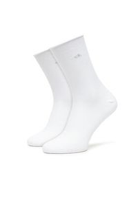 Calvin Klein Zestaw 3 par wysokich skarpet damskich 701234368 Kolorowy. Materiał: materiał, bawełna. Wzór: kolorowy #2