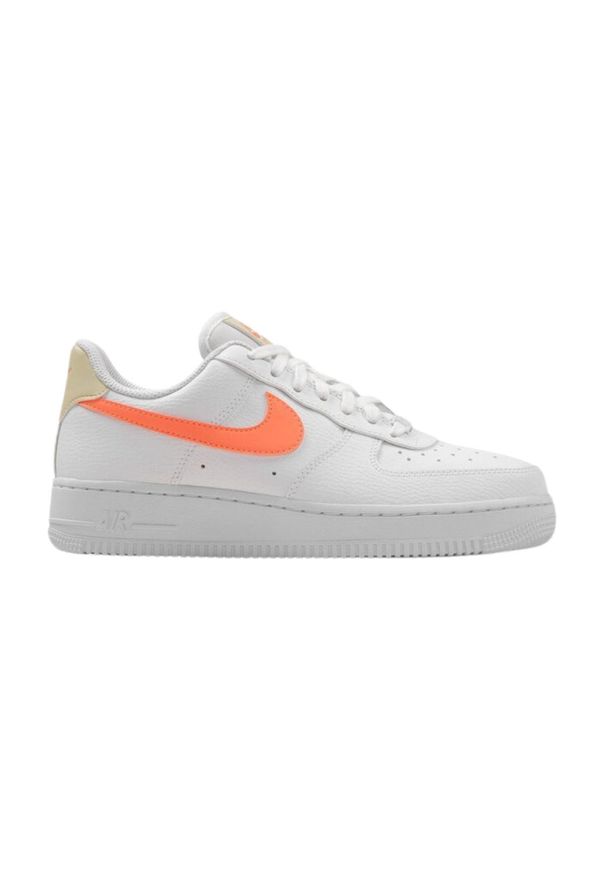 Buty do chodzenia dziewczęce Nike Air Force 1 LV8 3 Ess. Kolor: biały. Model: Nike Air Force. Sport: turystyka piesza