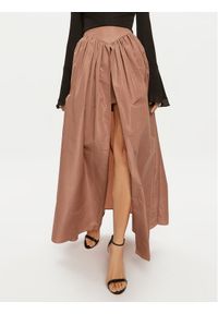 Pinko Spódnica maxi Botticino 102784 Y3LE Brązowy Relaxed Fit. Kolor: brązowy. Materiał: syntetyk #1
