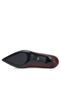Gino Rossi - GINO ROSSI Czółenka DANI-V1937-31-1 Bordowy. Kolor: czerwony. Materiał: skóra. Obcas: na szpilce #6