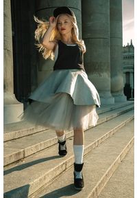 Hultaj Polski - Spódnica wzburzona NEO. Materiał: tiul, tkanina, dzianina, neopren, materiał, bawełna, nylon. Długość: krótkie. Styl: elegancki