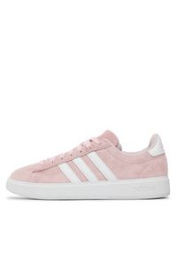 Adidas - adidas Buty Grand Court 2.0 ID3004 Różowy. Kolor: różowy. Materiał: zamsz, skóra #6