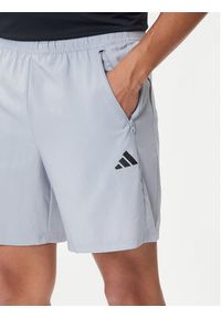 Adidas - adidas Szorty sportowe Train Essentials Woven Training JX2716 Szary Regular Fit. Kolor: szary. Materiał: syntetyk
