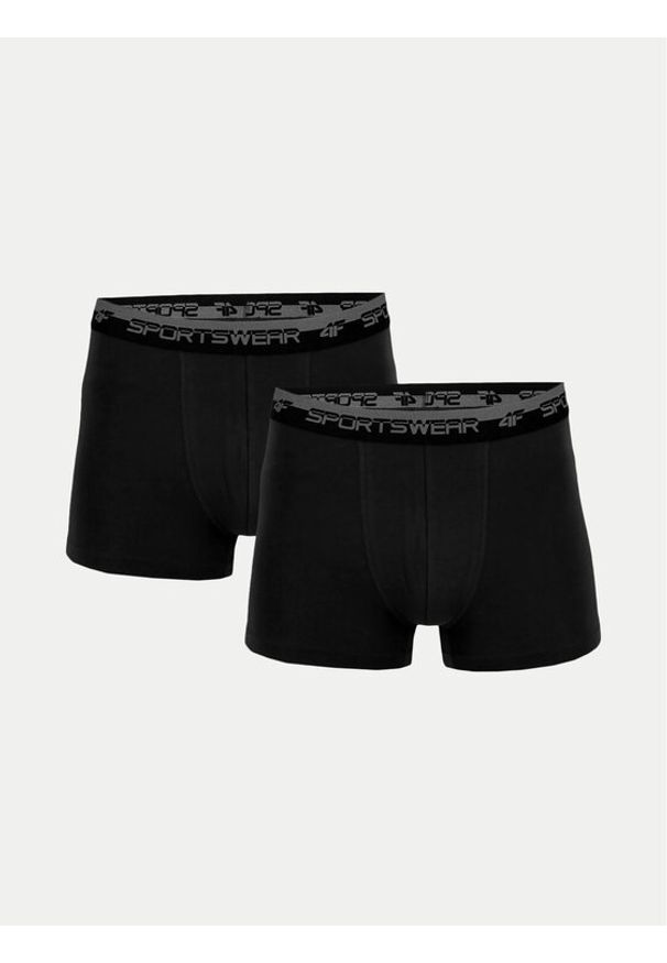 4f - 4F Komplet bokserek 4FWSS24UBXSM036 Czarny. Kolor: czarny. Materiał: bawełna