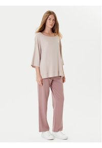 BOSS Bluzka Ottoman 50540029 Beżowy Relaxed Fit. Kolor: beżowy #5