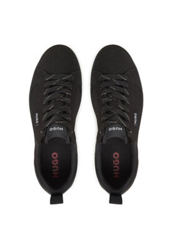 Hugo - HUGO Sneakersy Morrie 50548503 Czarny. Kolor: czarny. Materiał: materiał