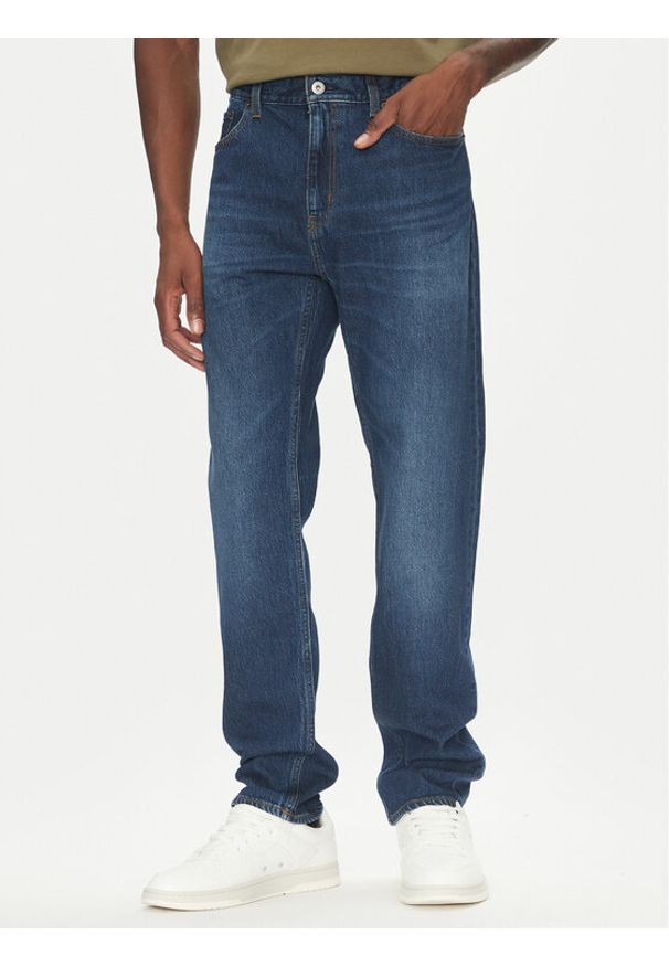 Hugo - HUGO Jeansy Ash 50541583 Granatowy Regular Fit. Kolor: niebieski