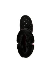 skechers - Buty zimowe dziewczęce, Skechers Glitzy Glam - Cozy Cuddlers. Kolor: czarny. Szerokość cholewki: normalna. Sezon: zima. Model: Skechers Sport. Sport: turystyka piesza