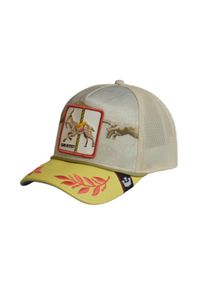 Czapka z daszkiem Goorin Bros. Animal Farm Goat Greatest Trucker 101-0310-STONE. Kolor: zielony, brązowy, wielokolorowy