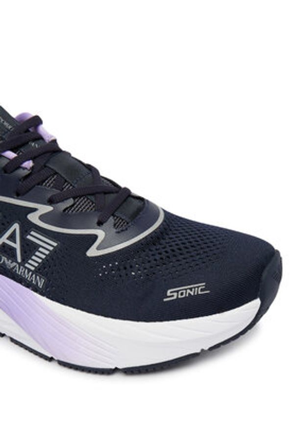 EA7 Emporio Armani Sneakersy 7X000603 AF22914 MZ699 Czarny. Kolor: czarny. Materiał: materiał